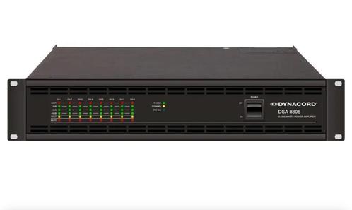 1 DYNACORD DSA 8805 8X500 Watts power amplifier, Audio, Tv en Foto, Versterkers en Receivers, Zo goed als nieuw, Overige systemen