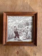 MOSA tegeltje boeren leven, Antiek en Kunst, Antiek | Wandborden en Tegels, Ophalen of Verzenden