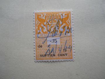Nederland 1964 Belastingzegel vijftien cent gebruikt  beschikbaar voor biedingen