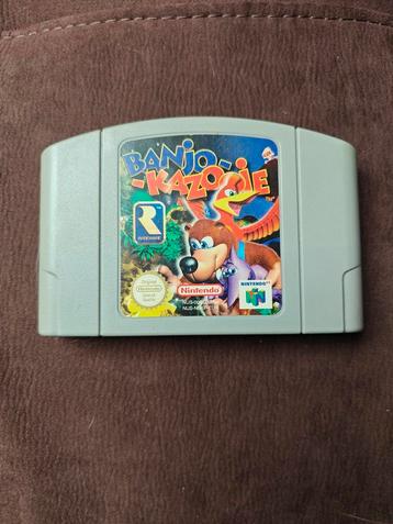 Banjo-kazooie n64 beschikbaar voor biedingen