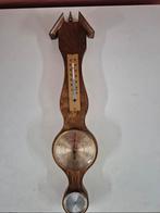 Vintage Houten Weerstation Thermometer Barometer ATC, Antiek en Kunst, Antiek | Gereedschap en Instrumenten, Ophalen of Verzenden