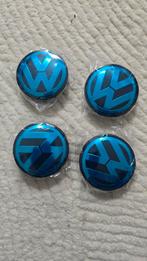 VolksWagen Naafdoppen zwart - Set van 4, Auto diversen, Wieldoppen, Ophalen of Verzenden, Nieuw
