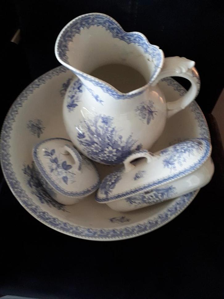 Lampetstel Cilla (SC) lila, Antiek en Kunst, Antiek | Keramiek en Aardewerk, Ophalen of Verzenden