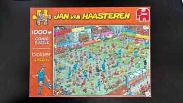 WK vrouwenvoetbal puzzel 1000 stukjes Jan van Haasteren beschikbaar voor biedingen