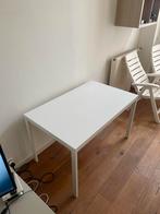 IKEA VANGSTA Uitschuifbare Tafel - Wit, Ophalen, Overige materialen, 100 tot 150 cm, 50 tot 100 cm