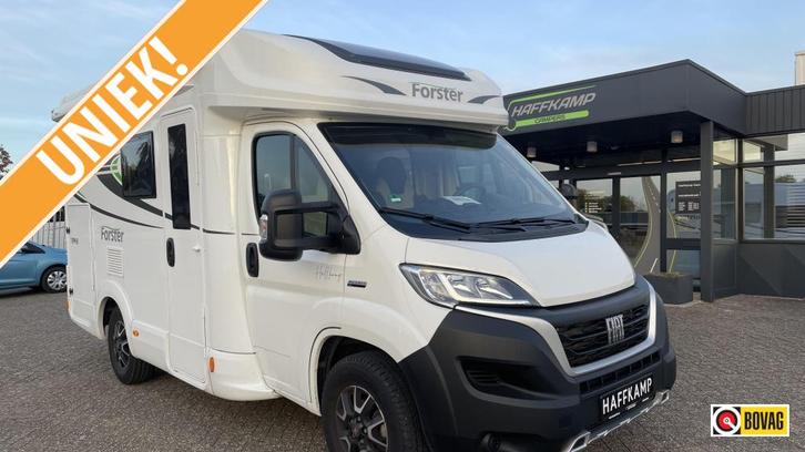 Forster T599 HB ideale compacte 4 persoons & Garage, Caravans en Kamperen, Campers, Particulier, tot en met 4, Half-integraal