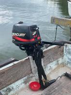 Mercury 4-takt 4pk langstaart, Watersport en Boten, Buiten- en Binnenboordmotoren, Ophalen, Gebruikt, Benzine, Minder dan 5 pk