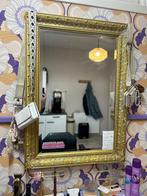 Spiegel goud retro, Huis en Inrichting, Woonaccessoires | Spiegels, Ophalen, Rechthoekig, Minder dan 50 cm, Minder dan 100 cm