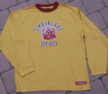 Gele Timberland longsleeve maat 152/158 *NIEUW* (5242) a beschikbaar voor biedingen