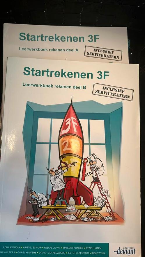 Startrekenen 3F a+b MBO, Boeken, Schoolboeken, Zo goed als nieuw, Nederlands, Ophalen of Verzenden