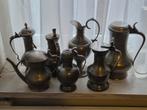 Collectie Tinnen Kannen, Antiek en Kunst, Antiek | Tin, Ophalen of Verzenden