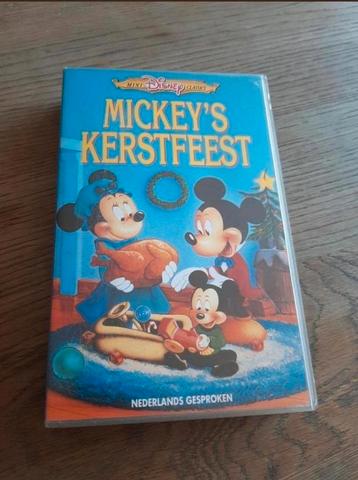 Mini Disney Classics Mickey's Kerstfeest videoband.  beschikbaar voor biedingen