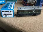 Marklin 4004 3assig 2de klas coupérijtuig zeer nette staat, Hobby en Vrije tijd, Modeltreinen | H0, Wisselstroom, Wagon, Ophalen of Verzenden
