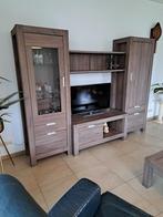 TV kast met salontafel, Ophalen, Gebruikt, 200 cm of meer, Houtstructuur