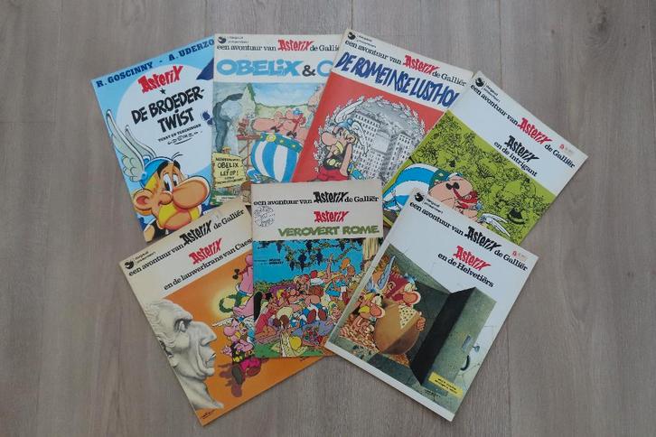 Asterix - 7 stuks, Boeken, Stripboeken, Gelezen, Meerdere stripboeken, Ophalen of Verzenden