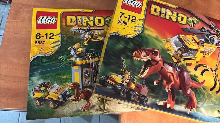 Lego dino,s nr 5886 en 5887 / Nieuw, Kinderen en Baby's, Speelgoed | Duplo en Lego, Nieuw, Lego, Complete set, Ophalen of Verzenden