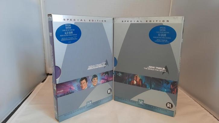 Star Trek Films 3 en 4 Special Edition DVD Boxsets, Cd's en Dvd's, Dvd's | Science Fiction en Fantasy, Gebruikt, Science Fiction