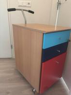 Kleurrijk ladekastje met handvat, Huis en Inrichting, Kasten | Ladekasten, Ophalen, Gebruikt, 3 of 4 laden, Minder dan 100 cm