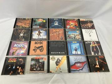 AC/DC muziek cd’s partij van 20 stuks gebruikte cd’s beschikbaar voor biedingen