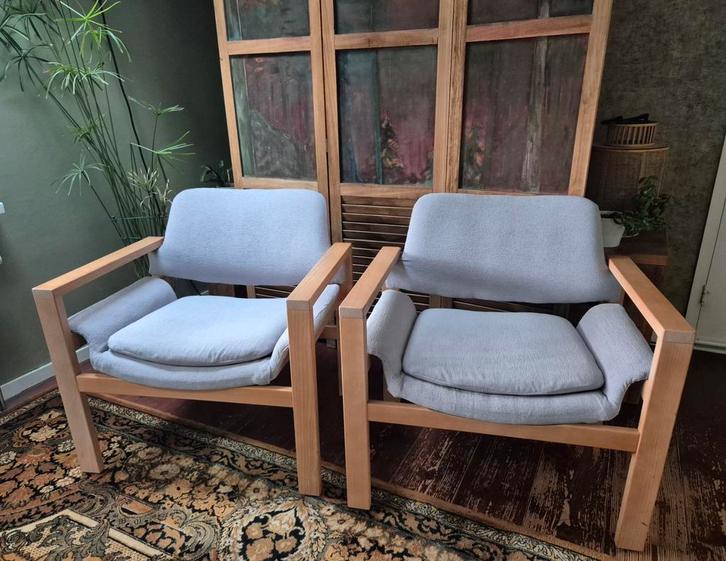 Martin Visser fauteuils, Huis en Inrichting, Fauteuils, Zo goed als nieuw, Ophalen