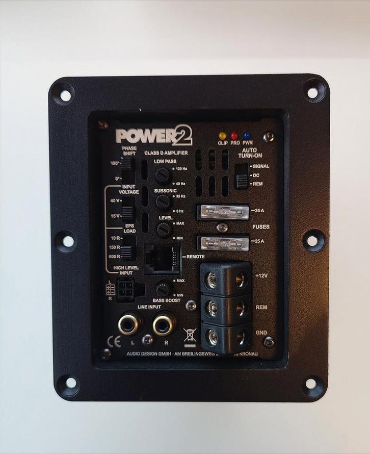 ESX Power2 inbouw versterker, Auto diversen, Autospeakers, Nieuw, Ophalen of Verzenden