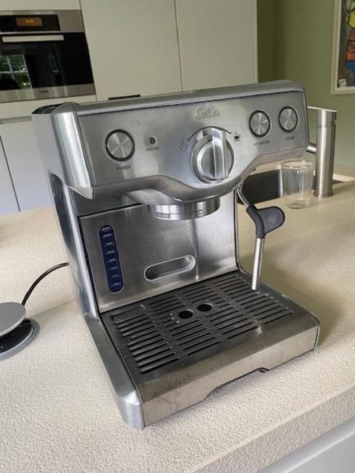 Solis espressomachine type 110, Witgoed en Apparatuur, Koffiezetapparaten, Gebruikt, Gemalen koffie, Espresso apparaat, 2 tot 4 kopjes