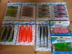 Set van 9 verpakkingen: Flexi-Fix Softbaits diverse modellen, Info@hengelsportleon.nl, Overige typen, Nieuw, Ophalen of Verzenden