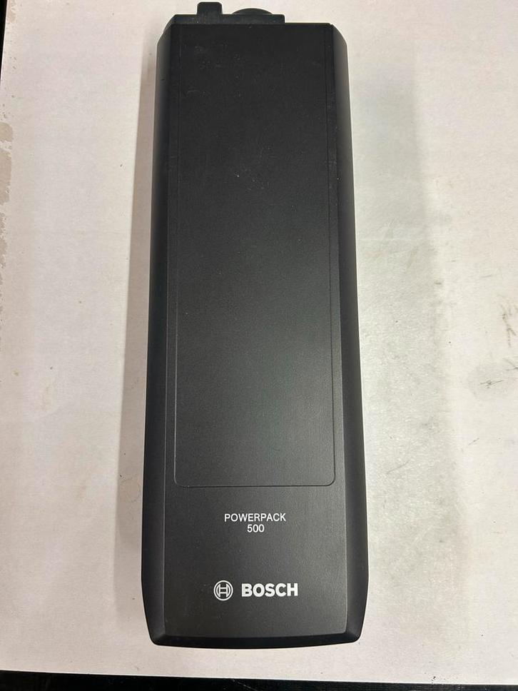 Bosch Powerpack 500 + Lader - Weinig Gebruikt, Fietsen en Brommers, Fietsaccessoires | Fietsaccu's, Zo goed als nieuw, Ophalen of Verzenden