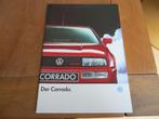 Folder Volkswagen Corrado G60 1991, Duitse tekst, Volkswagen, Ophalen of Verzenden, Zo goed als nieuw, Volkswagen