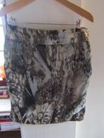 F1891 Lynde mt 38 rok college model bruin blauw, Kleding | Dames, Rokken, Maat 38/40 (M), Bruin, Verzenden, Zo goed als nieuw