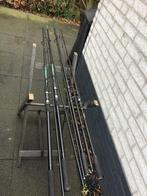 Partij Karper hengels 4x, Ophalen, Zo goed als nieuw, Werphengel