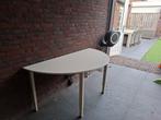 Half Ronde Tafel - Ideaal als Bijzettafel, Huis en Inrichting, Tafels | Eettafels, Ophalen, Gebruikt, Rond, 50 tot 100 cm