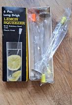 6 Vintage  Lemon Squeezer 🍹 Cocktail Stamper, Antiek en Kunst, Ophalen of Verzenden
