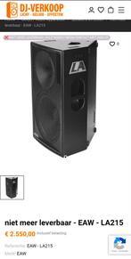 Professionele EAW LA215 speakerset, Zo goed als nieuw, 120 watt of meer, Front, Rear of Stereo speakers, Ophalen
