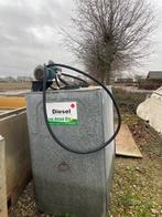 Dieseltank met pomp, Doe-het-zelf en Verbouw, Ophalen, Gebruikt, Overige metalen