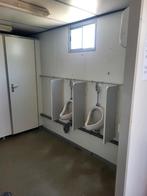 Sanitair unit 6x3 meter, Ophalen of Verzenden, Gebruikt