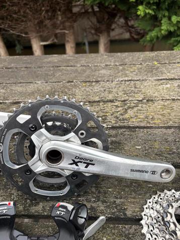 Shimano Deore XT 3x9 Groepset beschikbaar voor biedingen