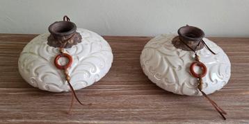 2 vazen decoratie beschikbaar voor biedingen