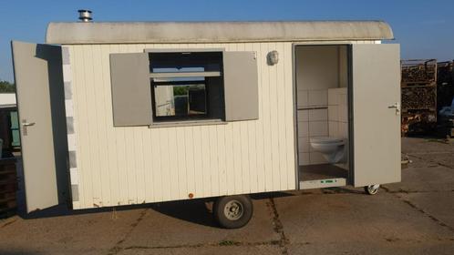 Toiletwagen te huur - €125 voor 2 dagen - Direct inzetbaar, Doe-het-zelf en Verbouw, Sanitair, Nieuw, Toilet, Rvs, Ophalen