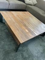 Teakhouten salontafel, Huis en Inrichting, Tafels | Salontafels, Ophalen, 100 tot 150 cm, 50 tot 100 cm, Minder dan 50 cm
