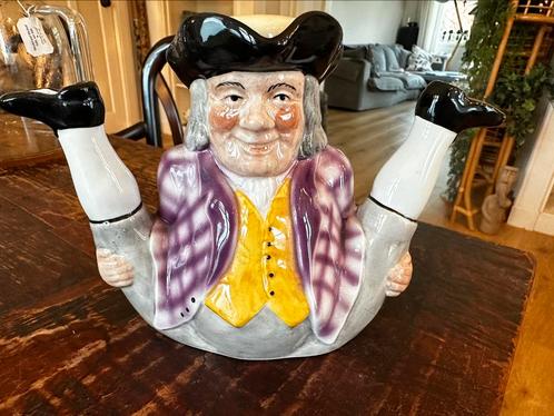 Tony Wood vintage theepot Staffordshire zeldzaam Engeland, Antiek en Kunst, Antiek | Porselein, Ophalen of Verzenden