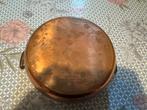 Koperen Pan - Vintage Italiaans, Kookpan of Snelkookpan, Overige materialen, Gebruikt, Keramische plaat