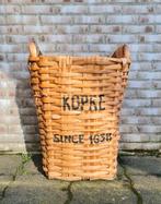 Kopke port druivenmand plukmand decoratie mand riet uniek, Ophalen, Gebruikt