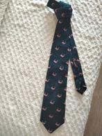 Zijden stropdas met dolfijnen, Kleding | Heren, Stropdassen, Ophalen of Verzenden, Zo goed als nieuw, Blauw