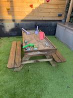 Kinderpicknicktafel met zandbak, Kinderen en Baby's, Speelgoed | Buiten | Zandbakken, Ophalen, Gebruikt