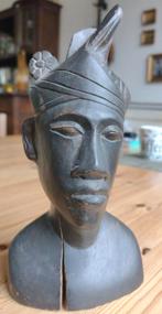 Houten (Javaanse kunst) beeldje van man, Antiek en Kunst, Ophalen of Verzenden