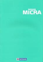 Folder Nissan Micra (ca.1989), Verzenden, Gelezen, Nissan