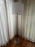 Staande lamp, hoge kwaliteit, glazen kap, dimbaar, Huis en Inrichting, Lampen | Vloerlampen, Ophalen, Zo goed als nieuw, Glas