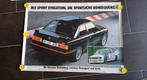 Originele BMW M3 E30 Sport Evolution 1990 Poster, Ophalen of Verzenden