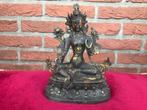 mooi bronzen beeld van de godin Tara, Tibet, Antiek en Kunst, Ophalen of Verzenden